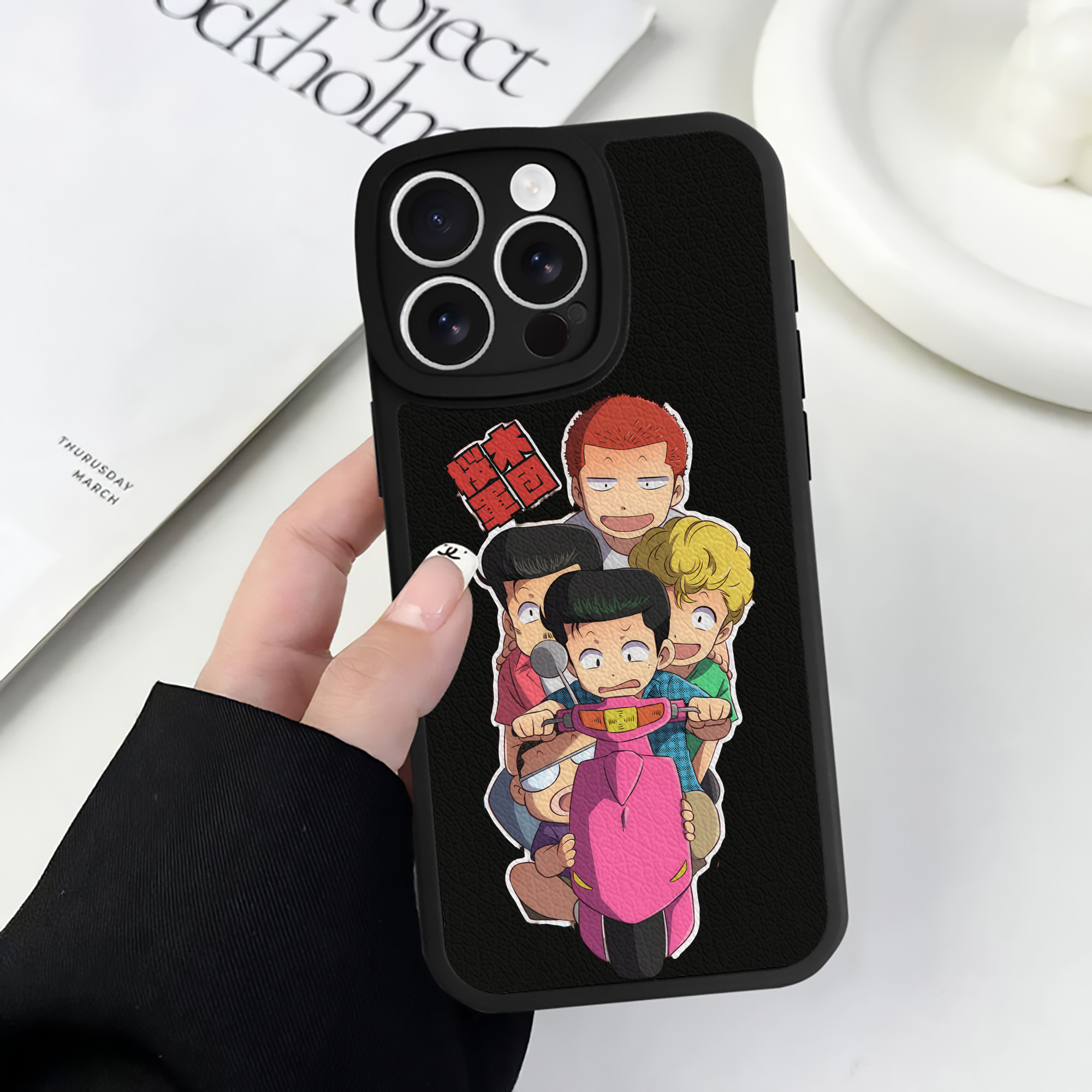 （画像用） SLAM DUNK／スラムダンク 【iPhone 16シリーズ対応】シリコンスマホケース（レザー調） 材質：シリコン